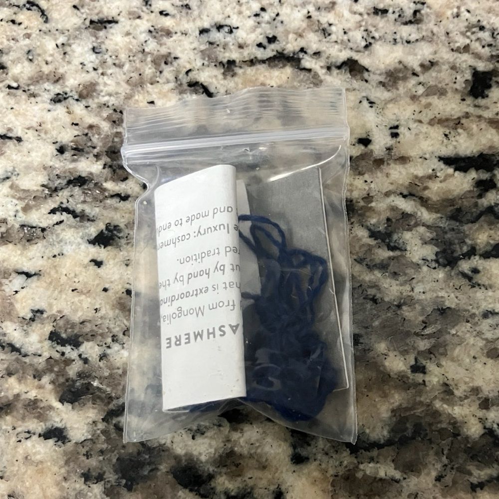 Blue Cashmere Thread